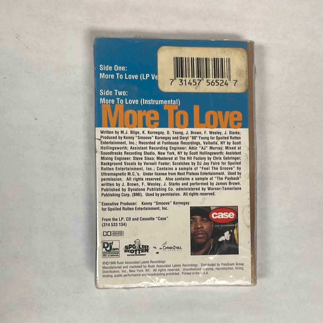 Case ‎– More To Love Maxi Single Cassette