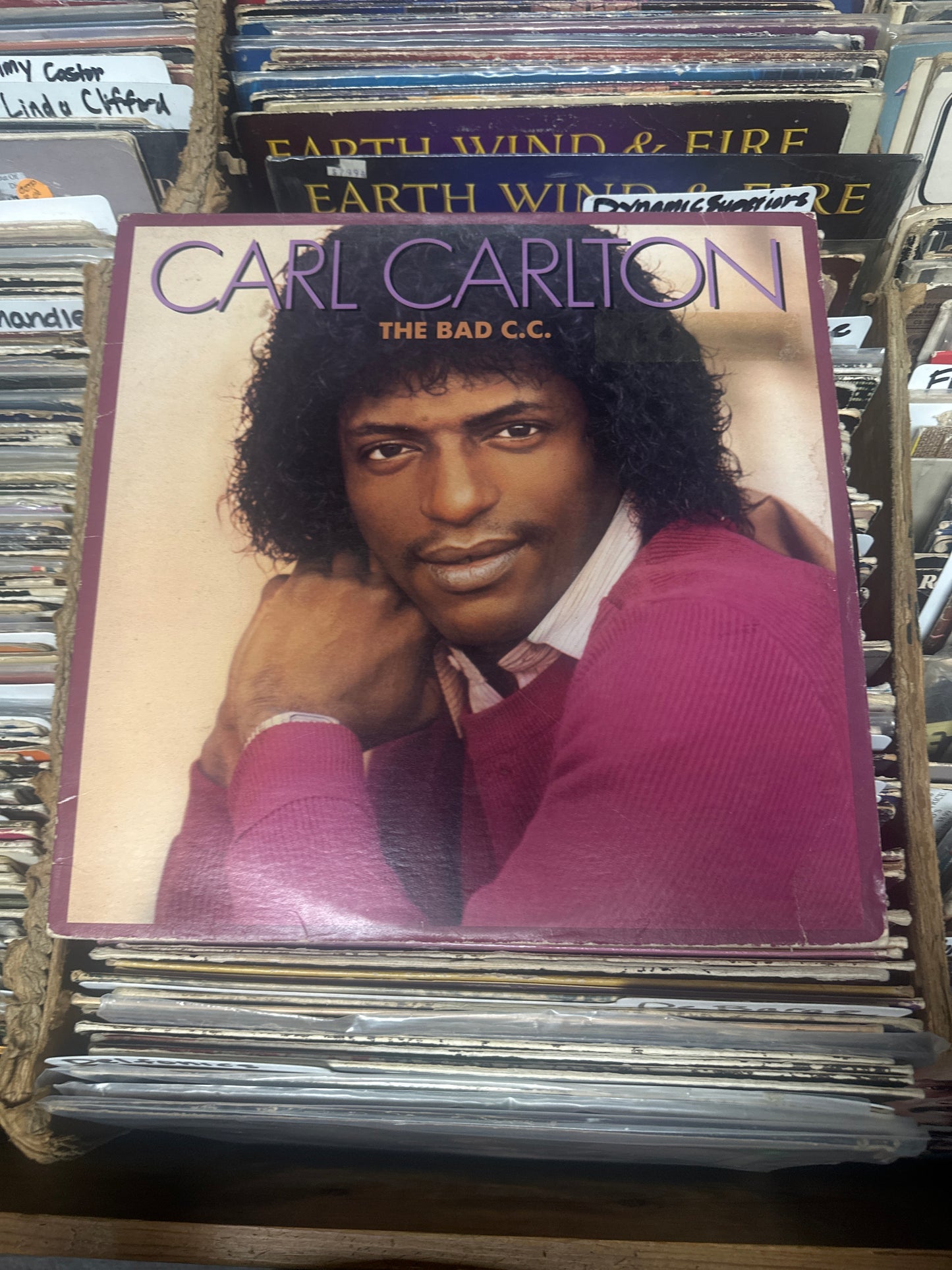 Carl Carlton ‎– The Bad C.C. Vinyl LP AF1-4425 VG+/VG+