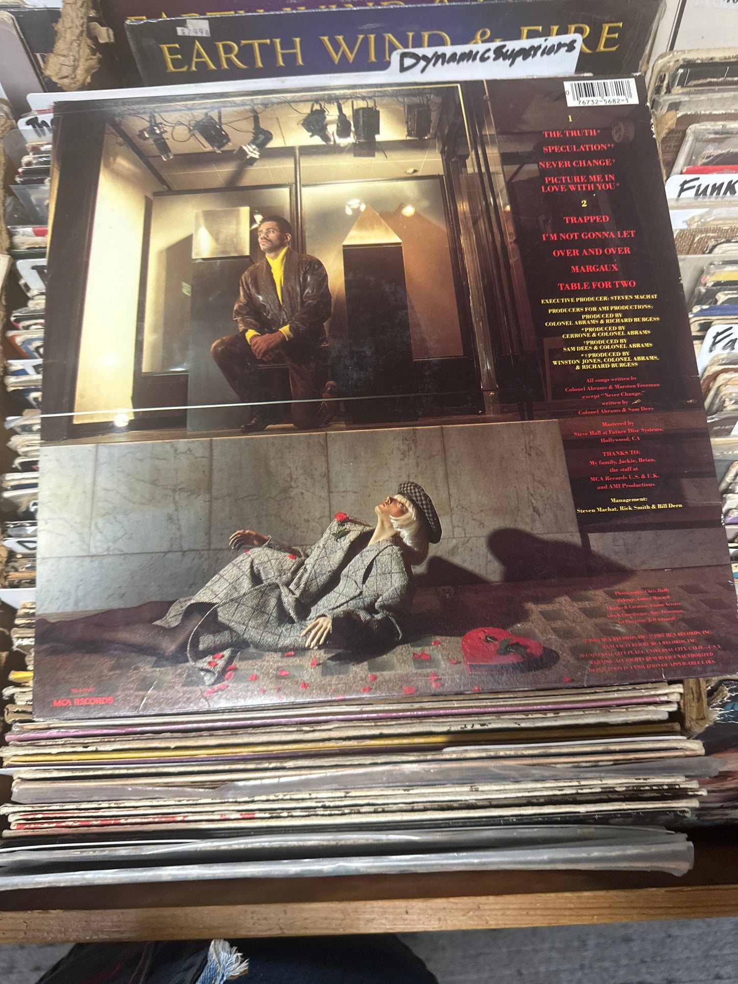 Colonel Abrams ‎– Colonel Abrams Vinyl Lp  MCA-5682 VG/VG+