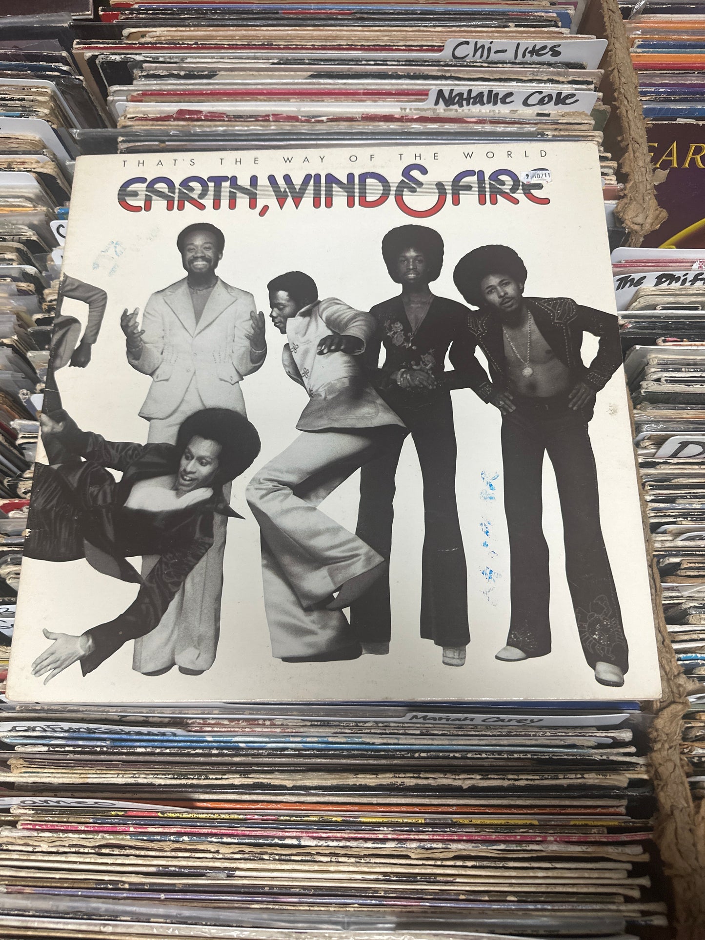 Earth, Wind & Fire ‎– That's The Way Of The World Vinyl LP PC 33280 Vg+/vg+