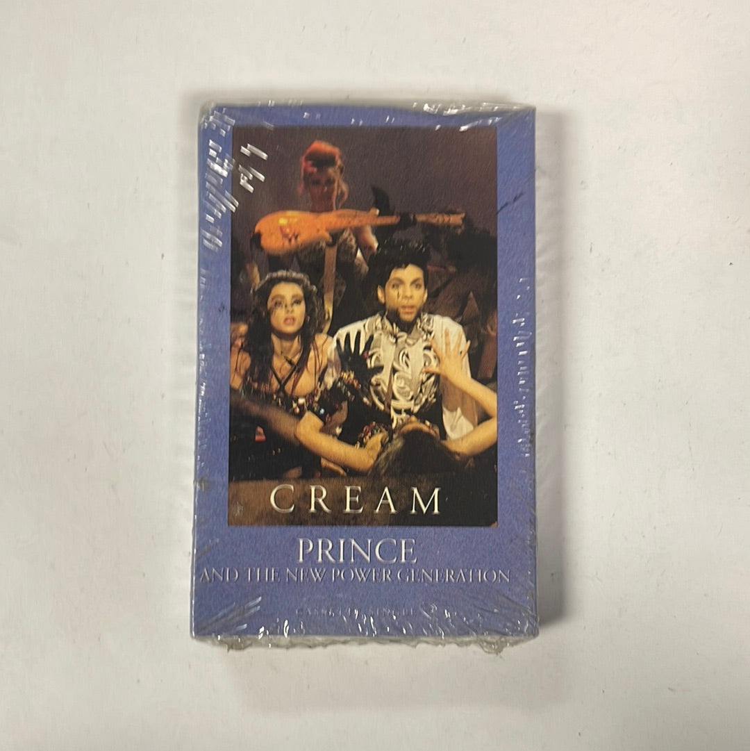 Prince And The New Power Generation ‎Cream  Cassette, Single