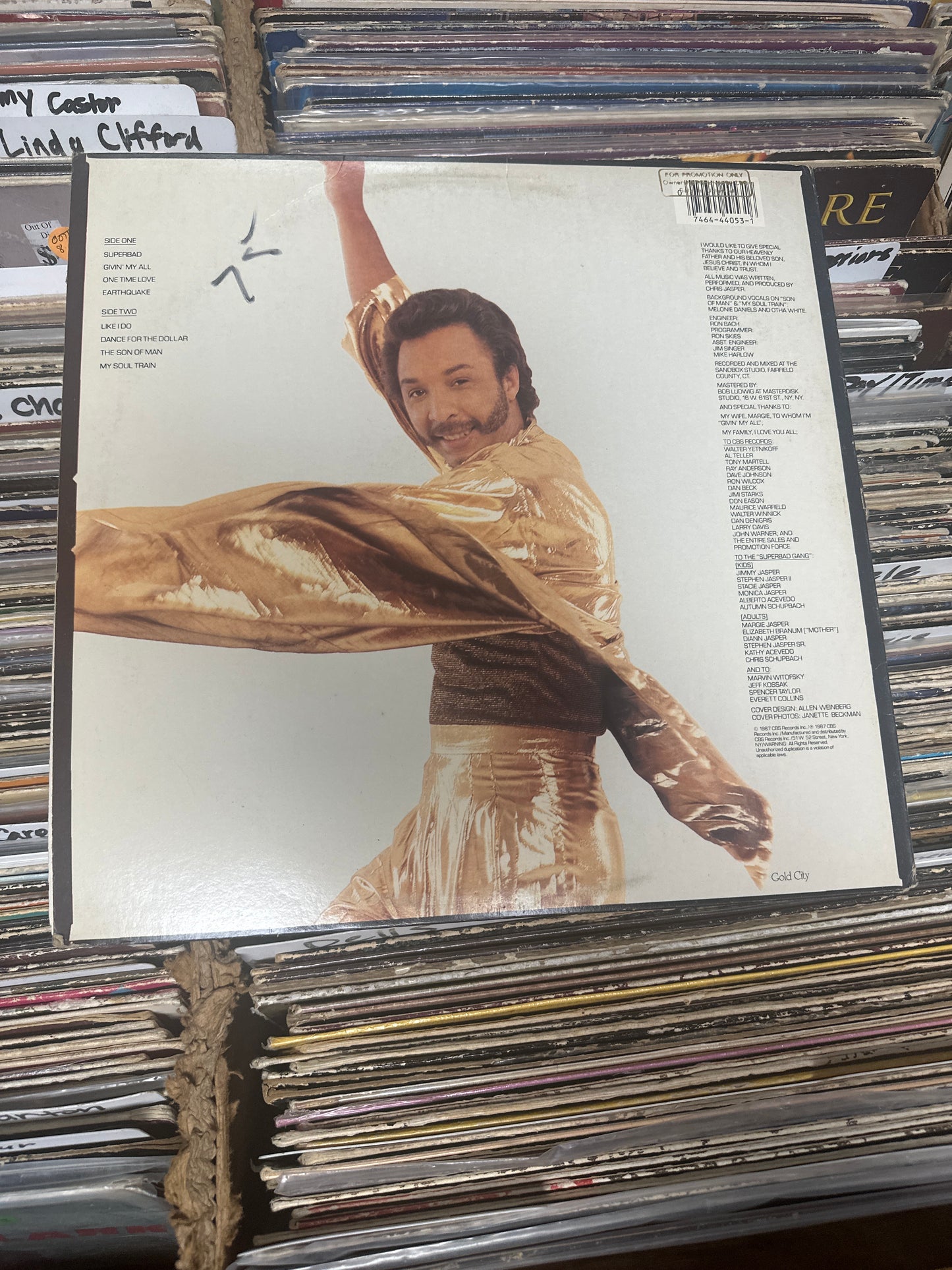 Chris Jasper ‎– Superbad Vinyl LP Near Mint/VG+