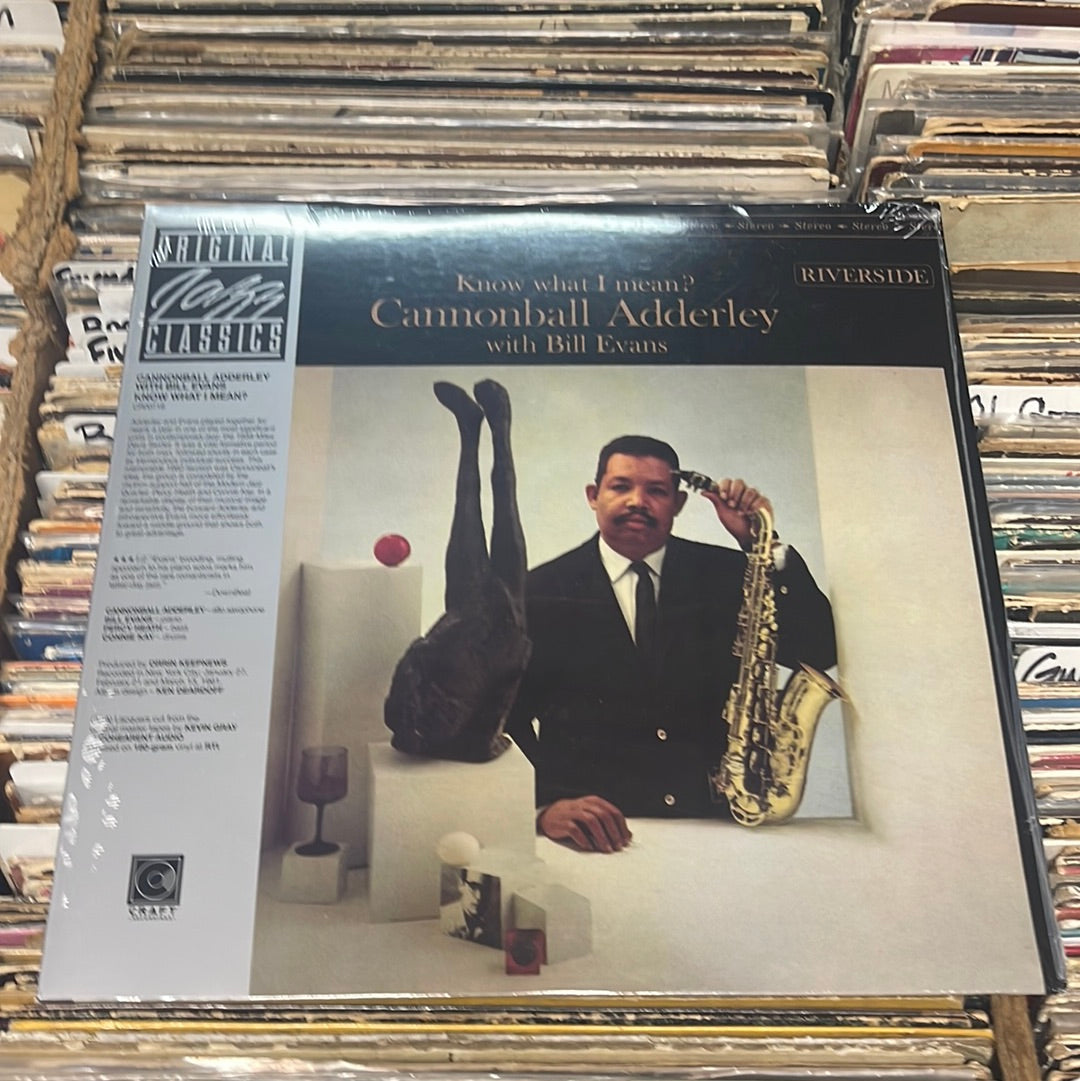 Cannonball Adderley With Bill Evans – Know What I Mean? 180g Vinyl Lp Reissue