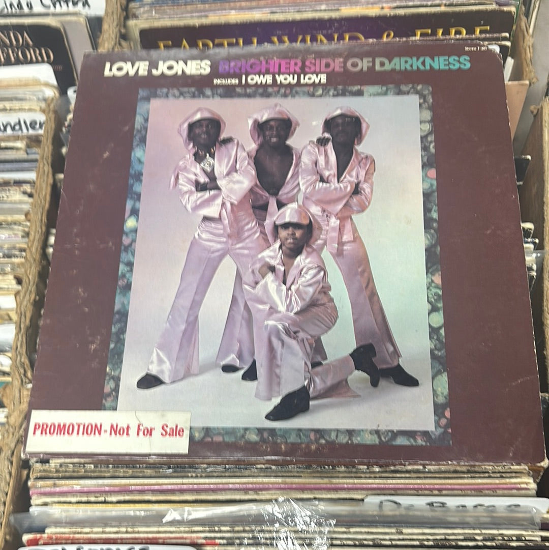 Brighter Side Of Darkness ‎– Love Jones  Promo Vinyl LP VG/VG