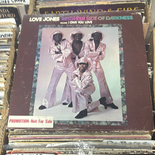 Brighter Side Of Darkness ‎– Love Jones  Promo Vinyl LP VG/VG