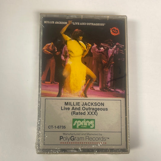 Millie Jackson-Live And Outrageous (Rated XXX) Cassette