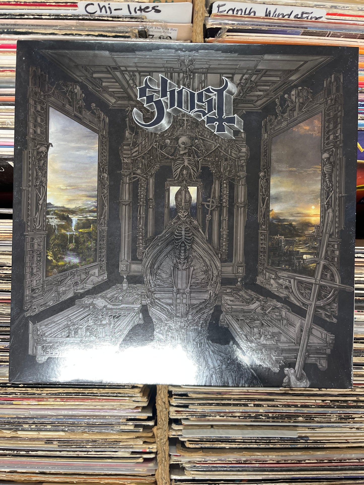 Ghost ‎– Skeletá Limited Edition Silver Vinyl Lp