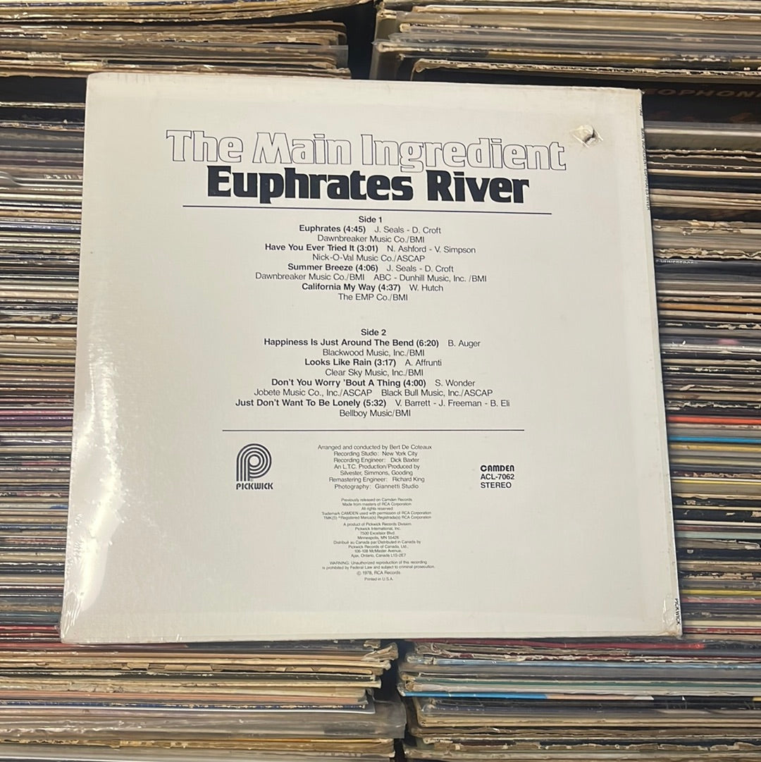 The Main Ingredient -Euphrates River ACL-7062 Vinyl LP Reissue