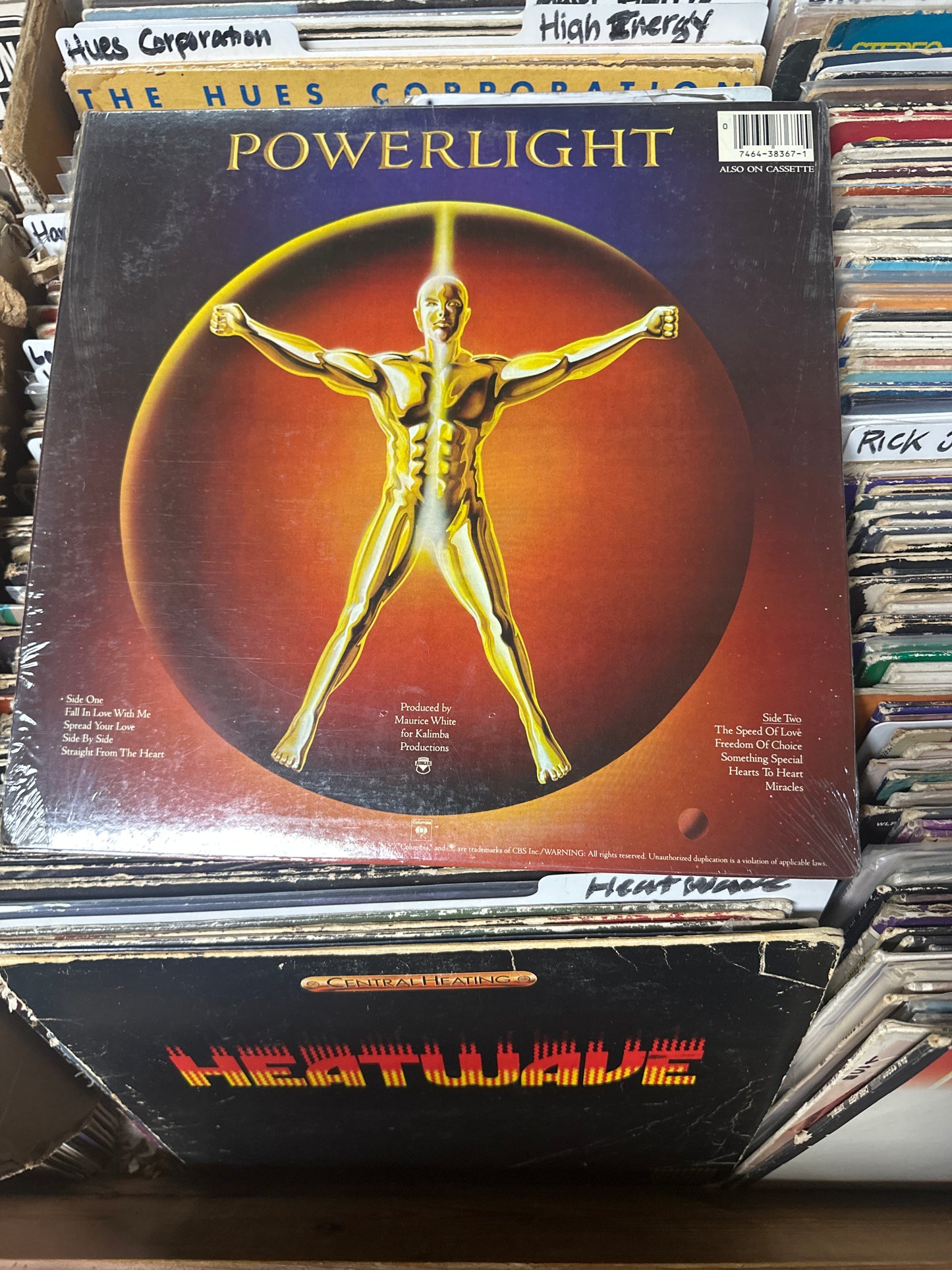 Earth Wind & Fire ‎– Powerlight Vinyl LP Near Mint/Vg+