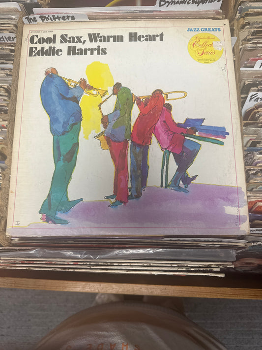 Eddie Harris ‎– Cool Sax, Warm Heart Vinyl LP JCS 8968 VG+/VG+