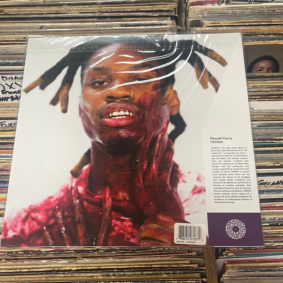 Denzel Curry-Ta13oo Limited Deluxe Edition Gold/Black Marble Vinyl Lp