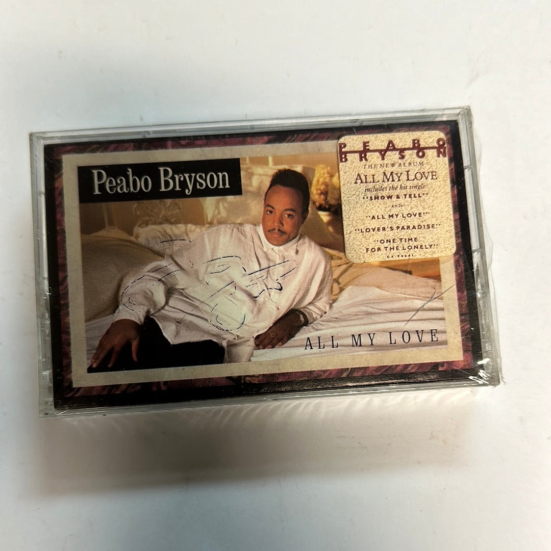 Peabo Bryson All My Love Cassette