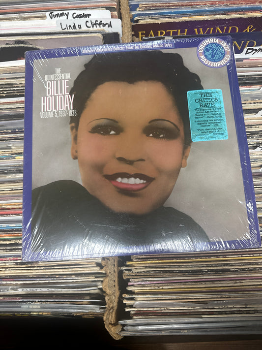 Billie Holiday ‎– The Quintessential Billie Holiday Volume 5, 1937-1938 Vinyl LP  Near Mint/VG+