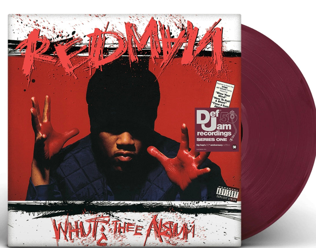 REDMAN Whut? Thee Album  Burgundy Vinyl Lp