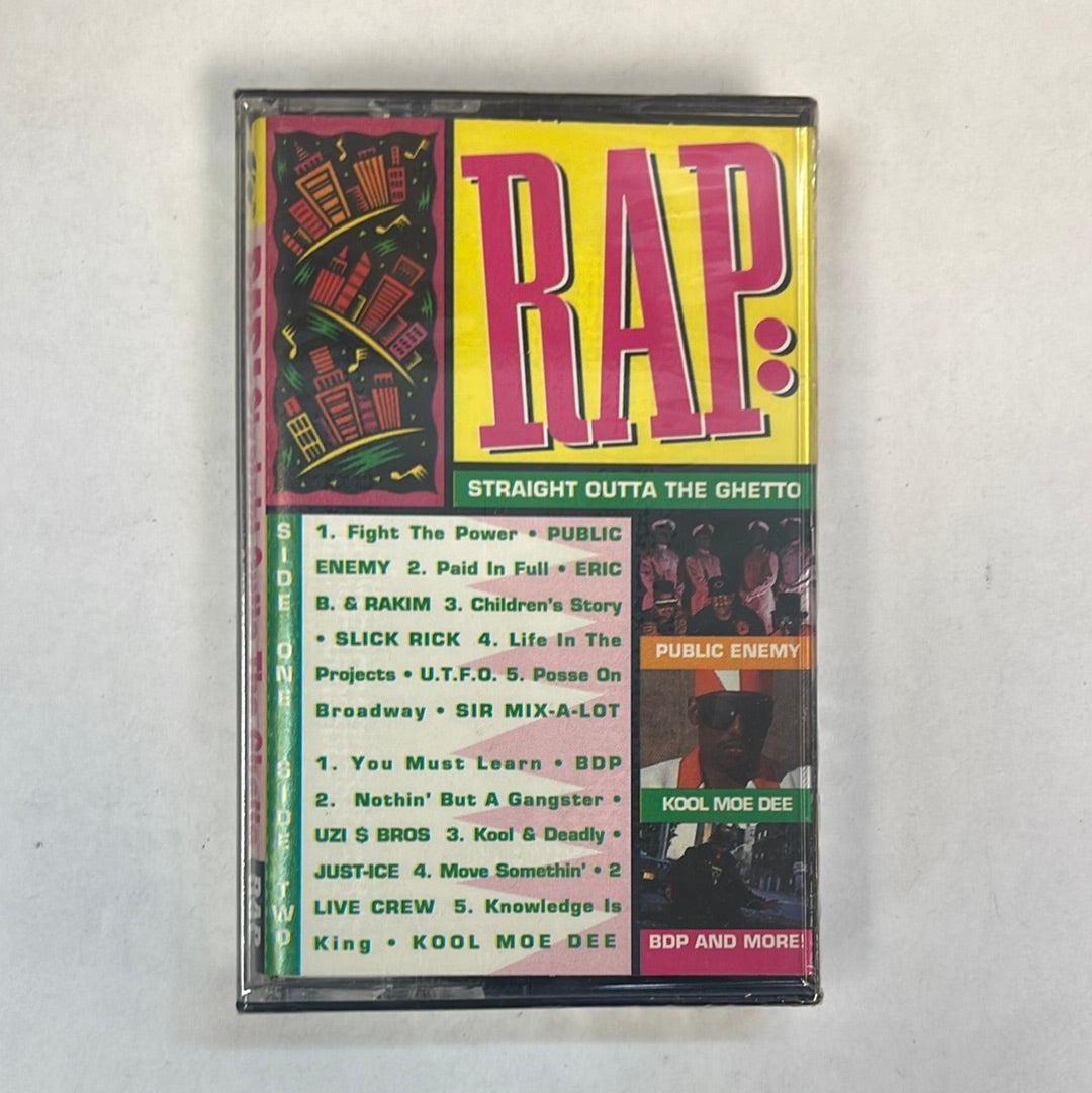 Various- Rap: Straight Outta The Ghetto Cassette