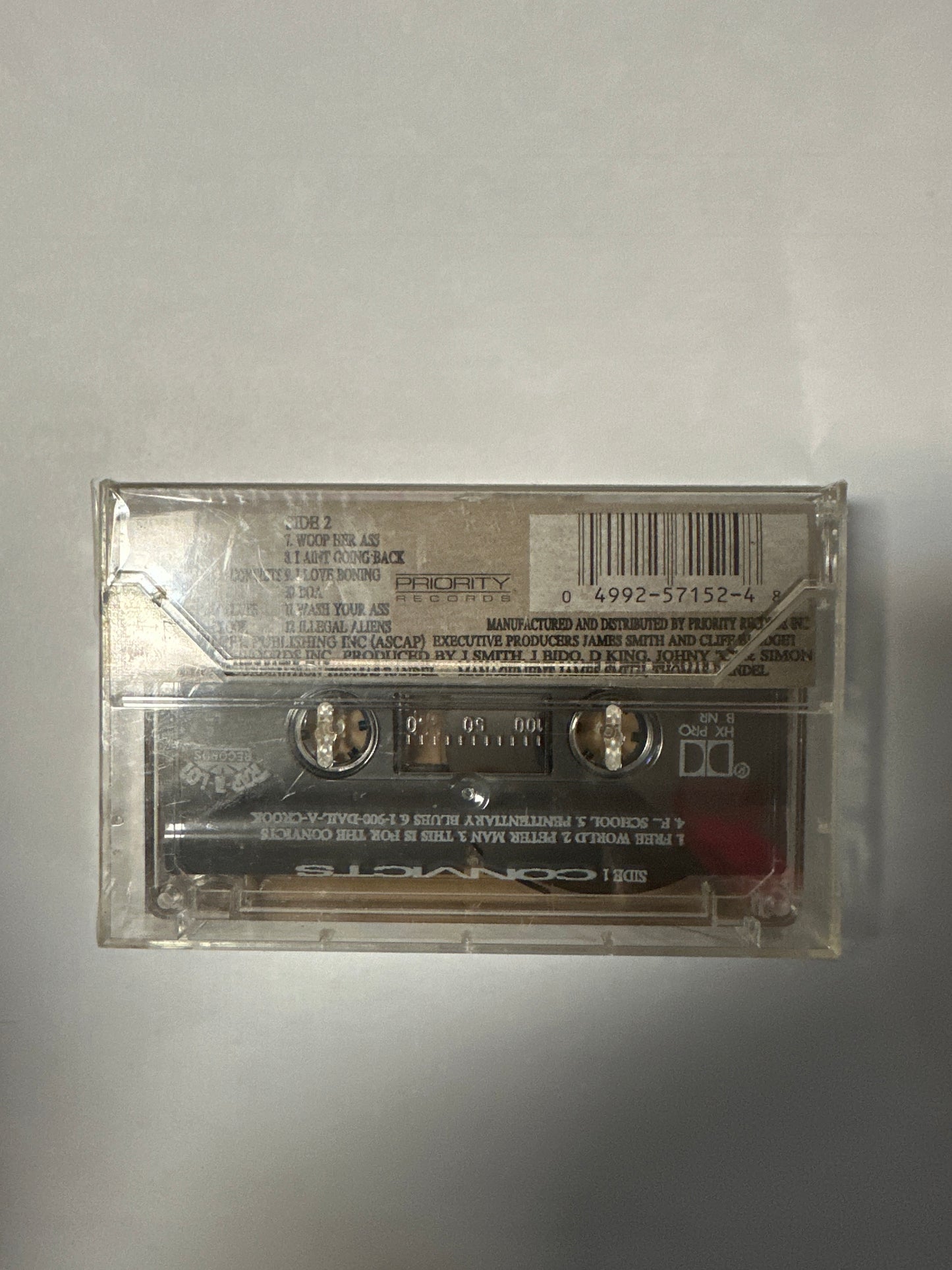 Convicts ‎– Convicts Cassette