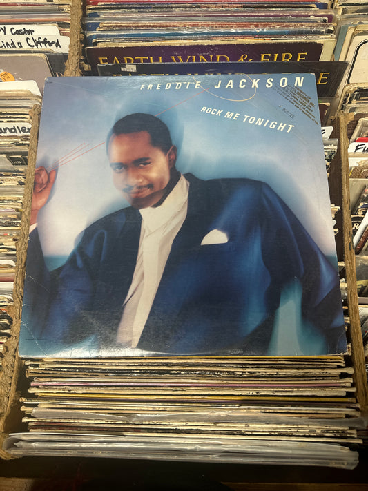 Freddie Jackson ‎– Rock Me Tonight Vinyl LP ST-12404 VG+/VG+
