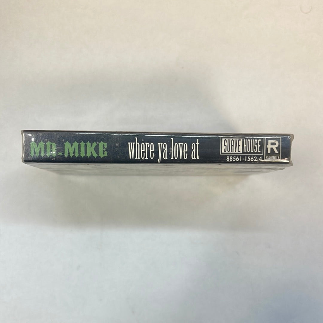 Mr. Mike ‎– Where Ya Love At Maxi Single Cassette