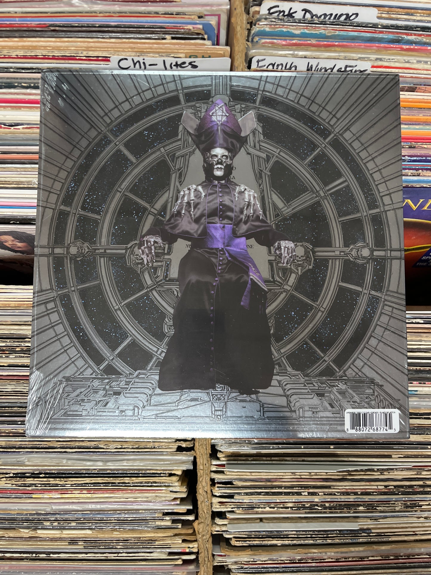 Ghost – Skeletá Clear W/ Orchid & Black Splatter Vinly Lp