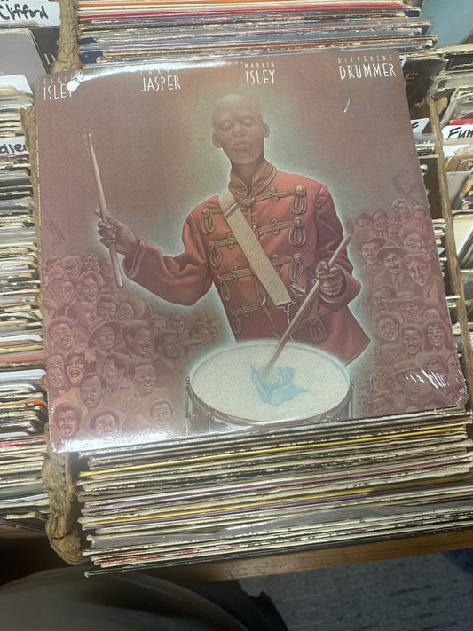 Isley Jasper Isley ‎– Different Drummer Vinyl LP FZ 40409 Near Mint/VG+
