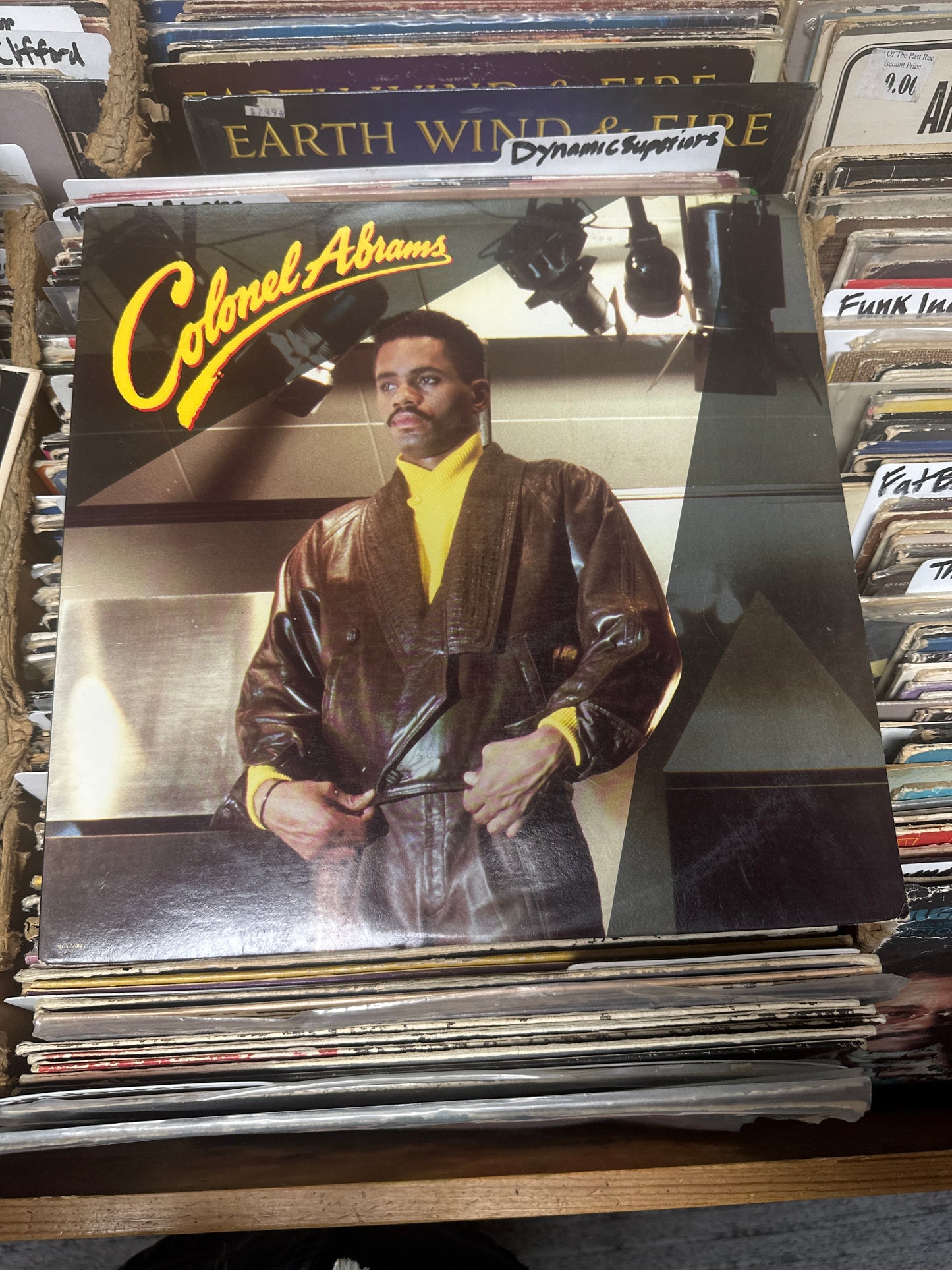Colonel Abrams ‎– Colonel Abrams Vinyl Lp  MCA-5682 VG/VG+