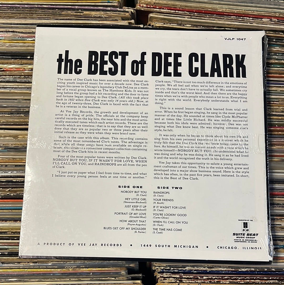 Dee Clark ‎– The Best Of Dee Clark Vinyl LP