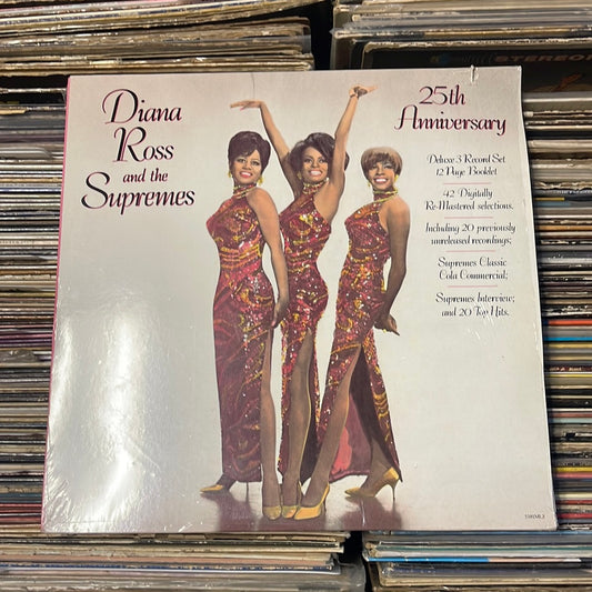 Diana Ross And The Supremes* ‎– 25th Anniversary 3xVinyl Lp