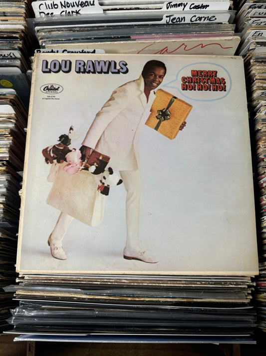 Lou Rawls – Merry Christmas Ho! Ho! Ho! Vinyl, LP, Reissue, Abridged Version VG+/VG+