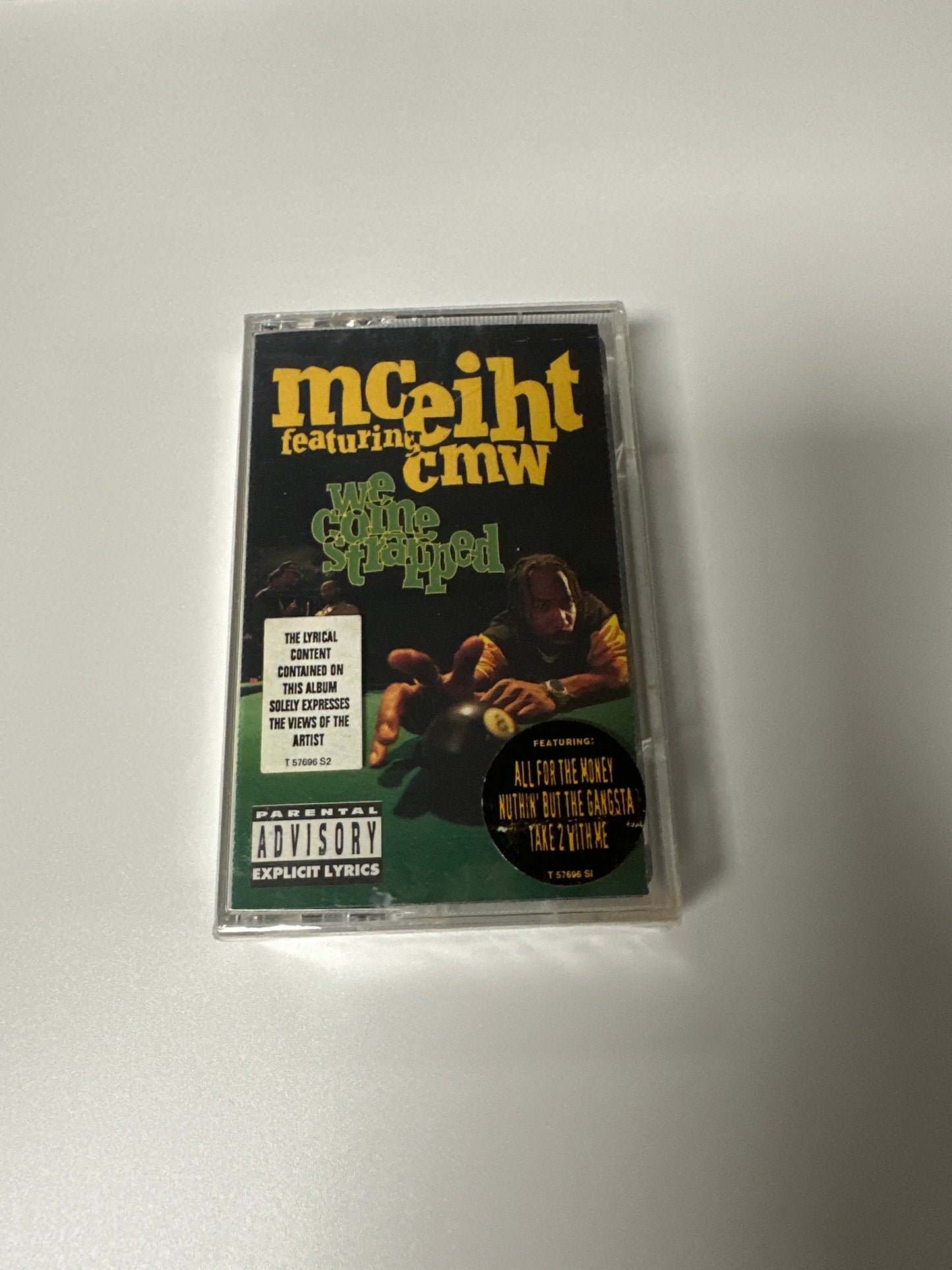 MC Eiht Featuring CMW ‎– We Come Strapped Cassette ET 57696