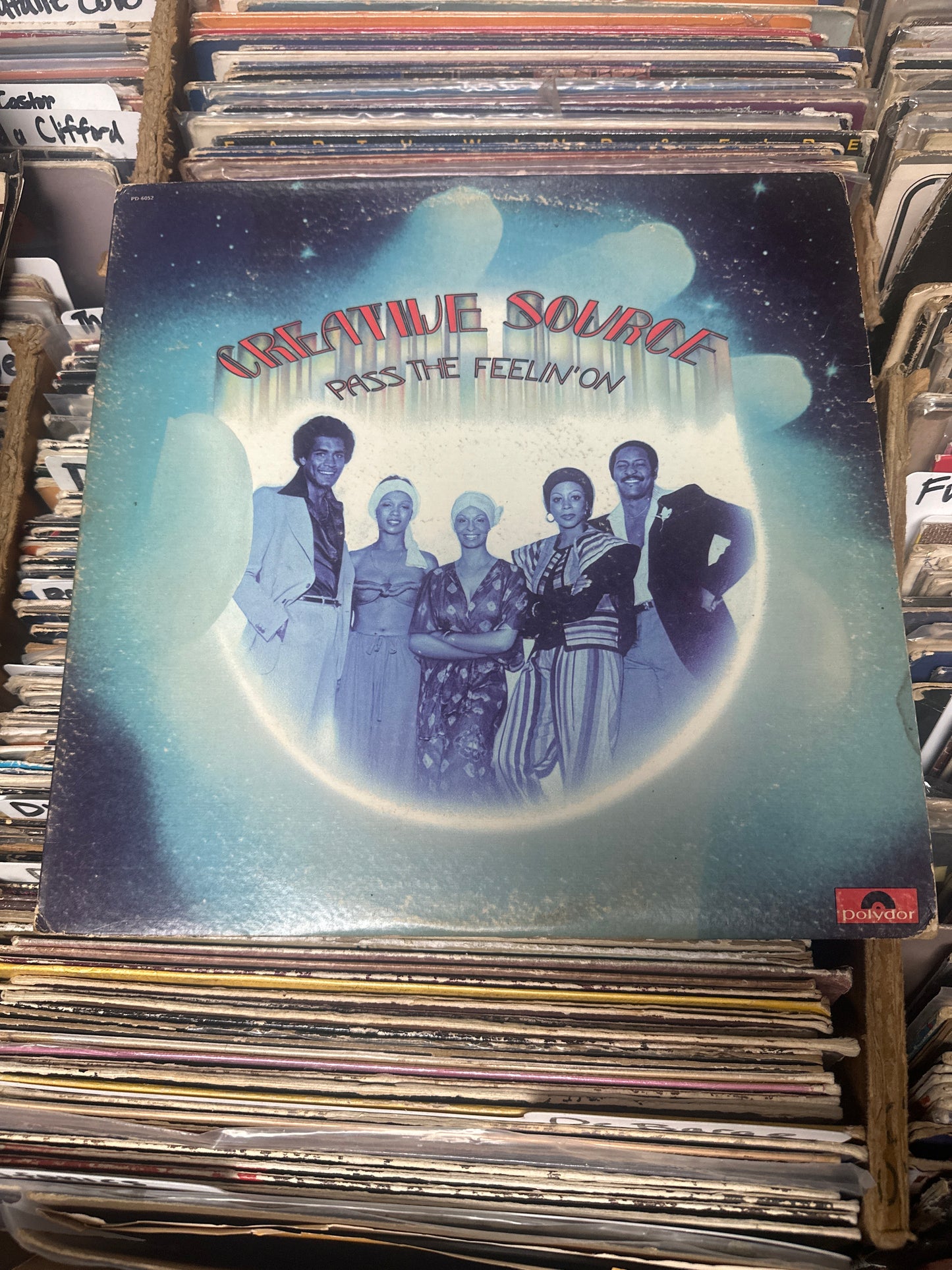 Creative Source ‎– Pass The Feelin' On PD-6052 Vinyl LP VG/VG