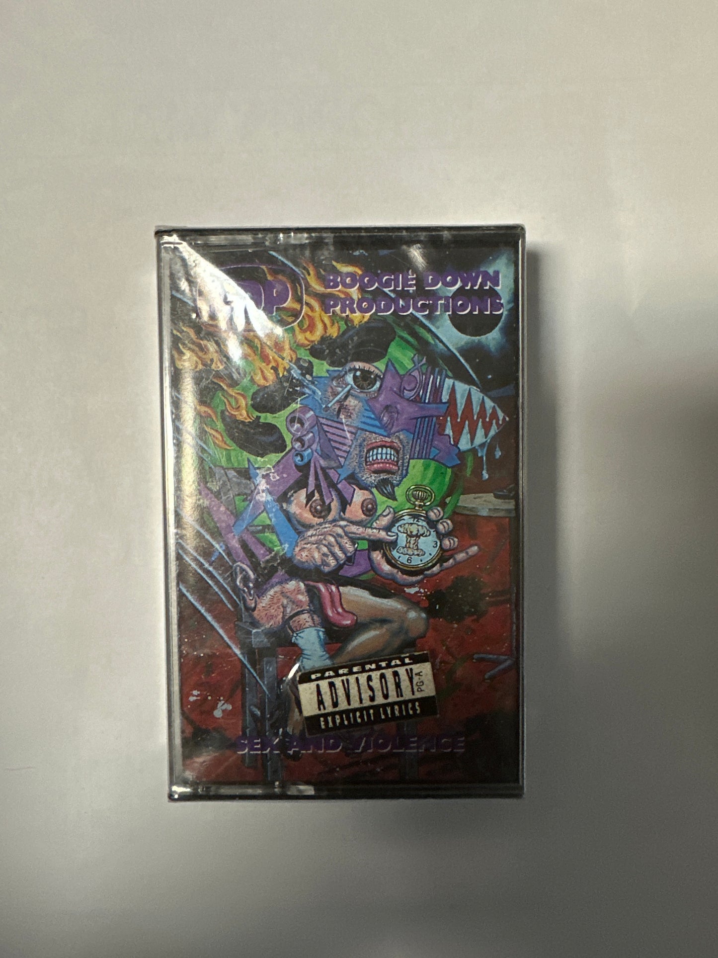 Boogie Down Productions ‎– Sex And Violence Cassette