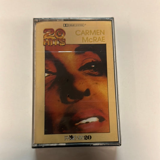 Carmen McRae 20 Hits Cassette