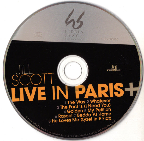 Jill Scott : Live In Paris+ (CD, Album + DVD-V, NTSC + Dlx)