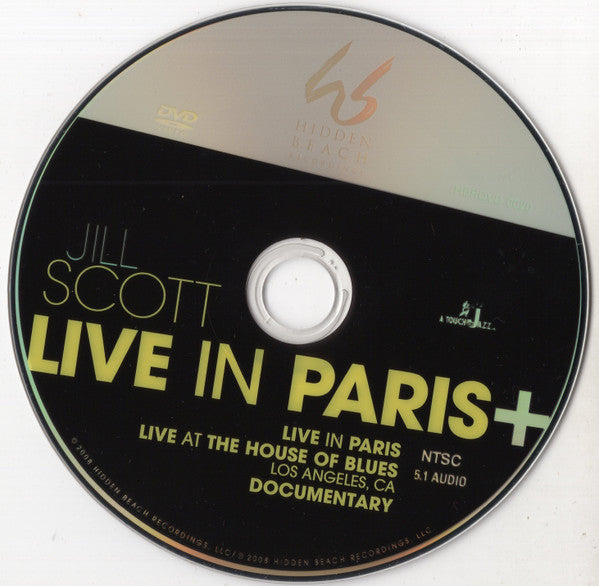 Jill Scott : Live In Paris+ (CD, Album + DVD-V, NTSC + Dlx)