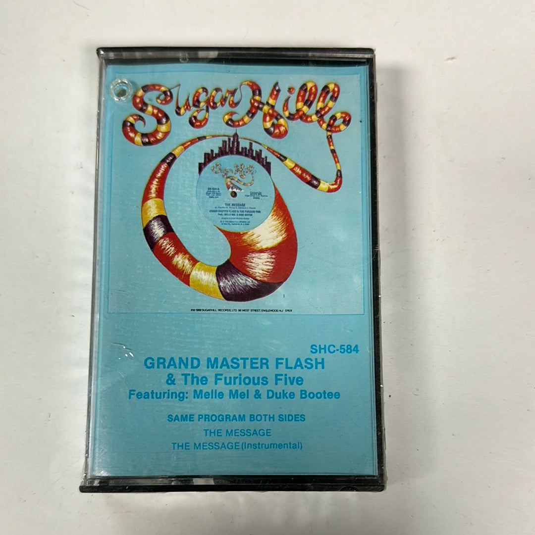 Grand Master Flash & The Furious Five Feat.: Melle Mel & Duke Bootee – The Message Maxi Single Cassette