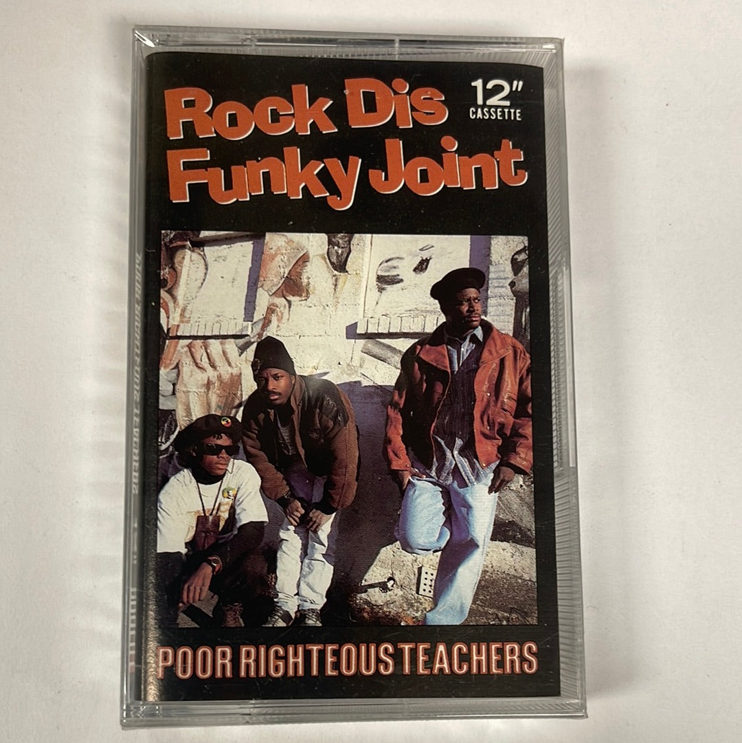 Poor Righteous Teachers ‎Rock Dis Funky Joint Cassette, Maxi Single