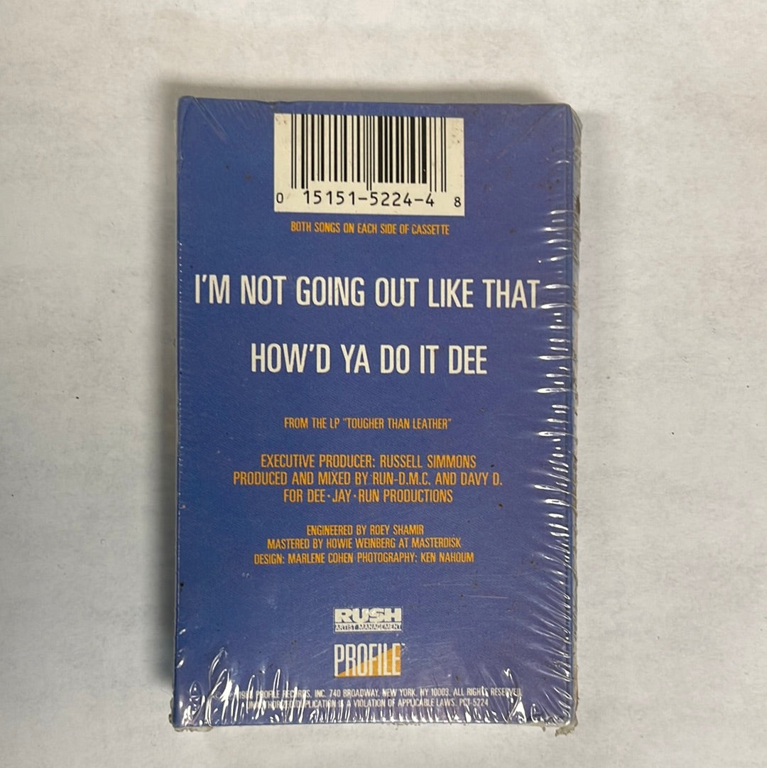 Run-D.M.C. ‎– I'm Not Going Out Like That Maxi Single Cassette