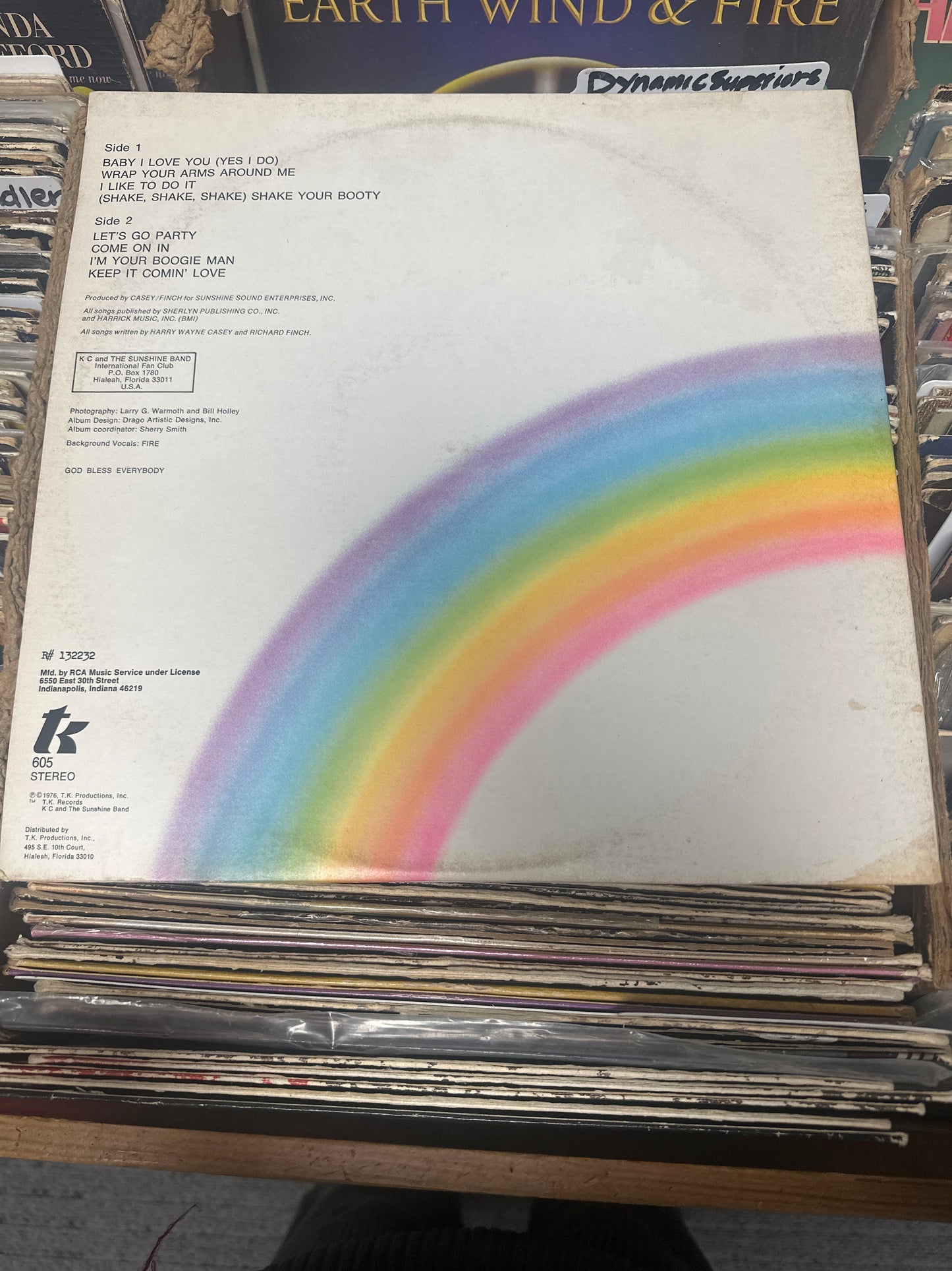 KC And The Sunshine Band ‎– Part 3 Vinyl Lp R-132232 VG+/VG