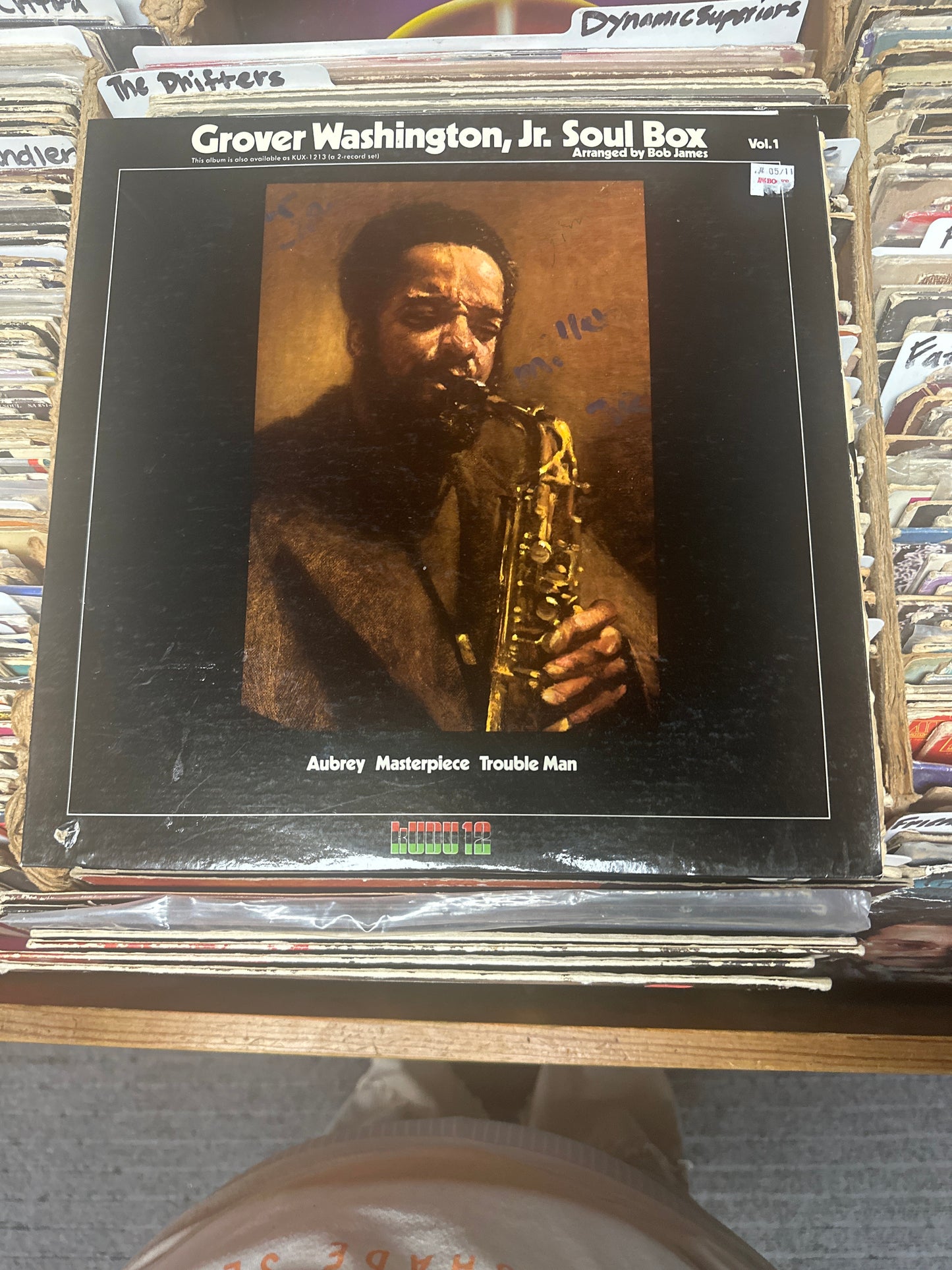 Grover Washington, Jr. ‎– Soul Box Vol.1 Vinyl LP KU-12 VG+/VG+