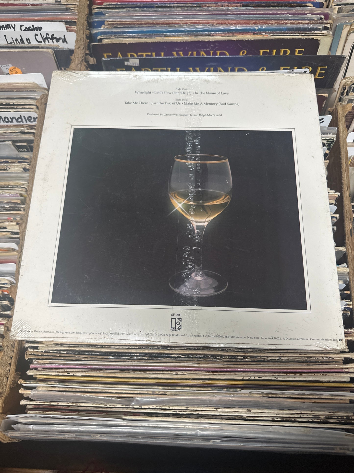 Grover Washington Jr.-Winelight Vinyl LP 6E-305 (AR)