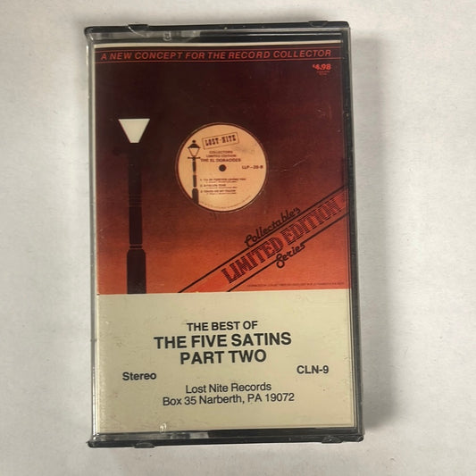 The Five Satins -Best Of Part Two Cassette