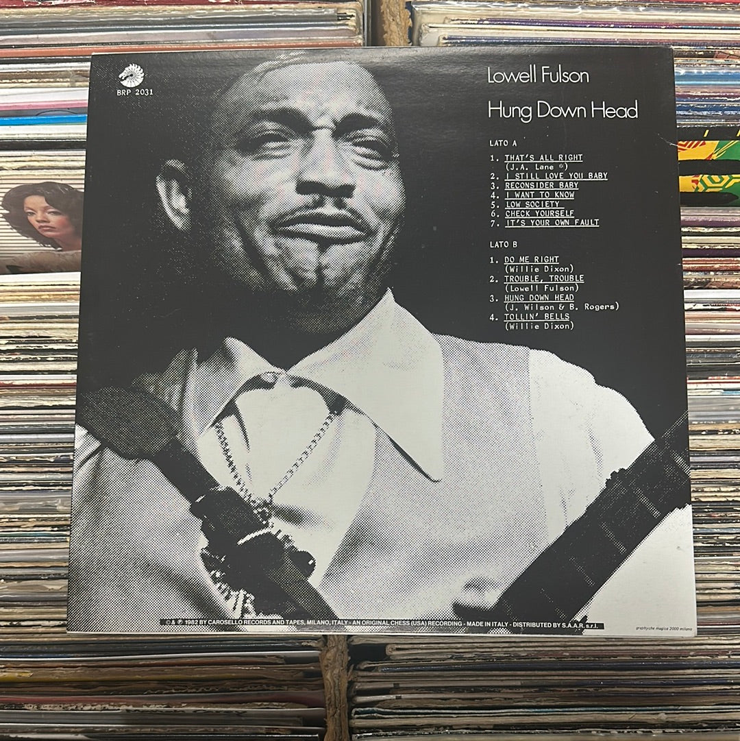 Lowell Fulson - Hung Down Head BRP 2031 Vinyl Lp Near Mint/VG+