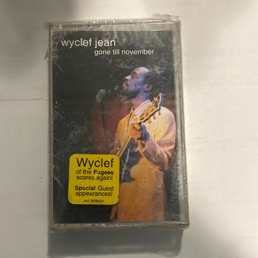 Wyclef Jean ‎– Gone Till November Cassette Single