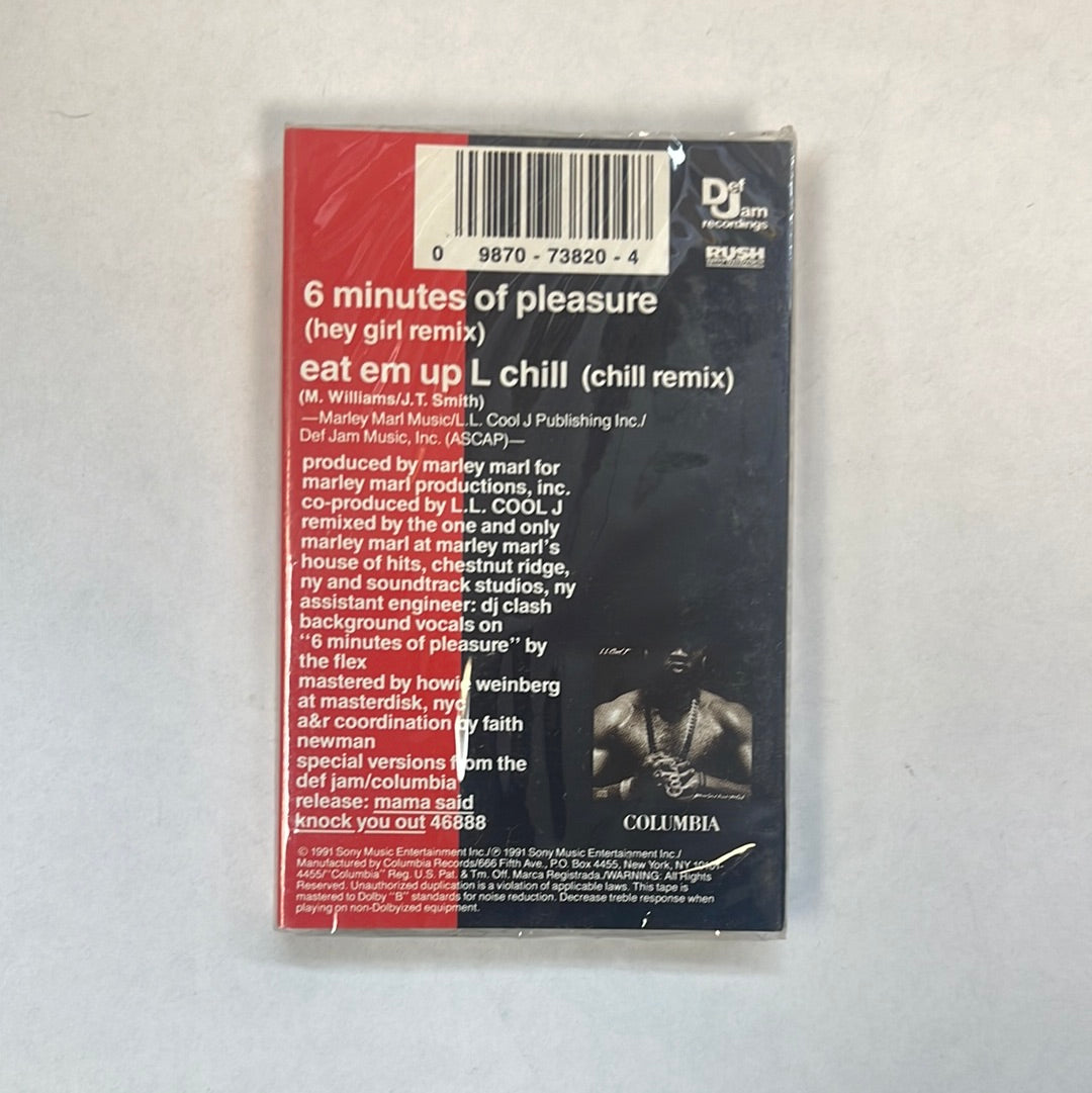 L.L. Cool J ‎– 6 Minutes Of Pleasure Maxi Single Cassette