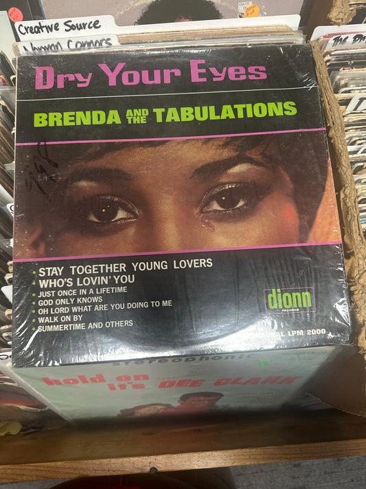 Brenda And The Tabulations-Dry Your Eyes Vinyl Lp LPM 2000 VG+/VG+