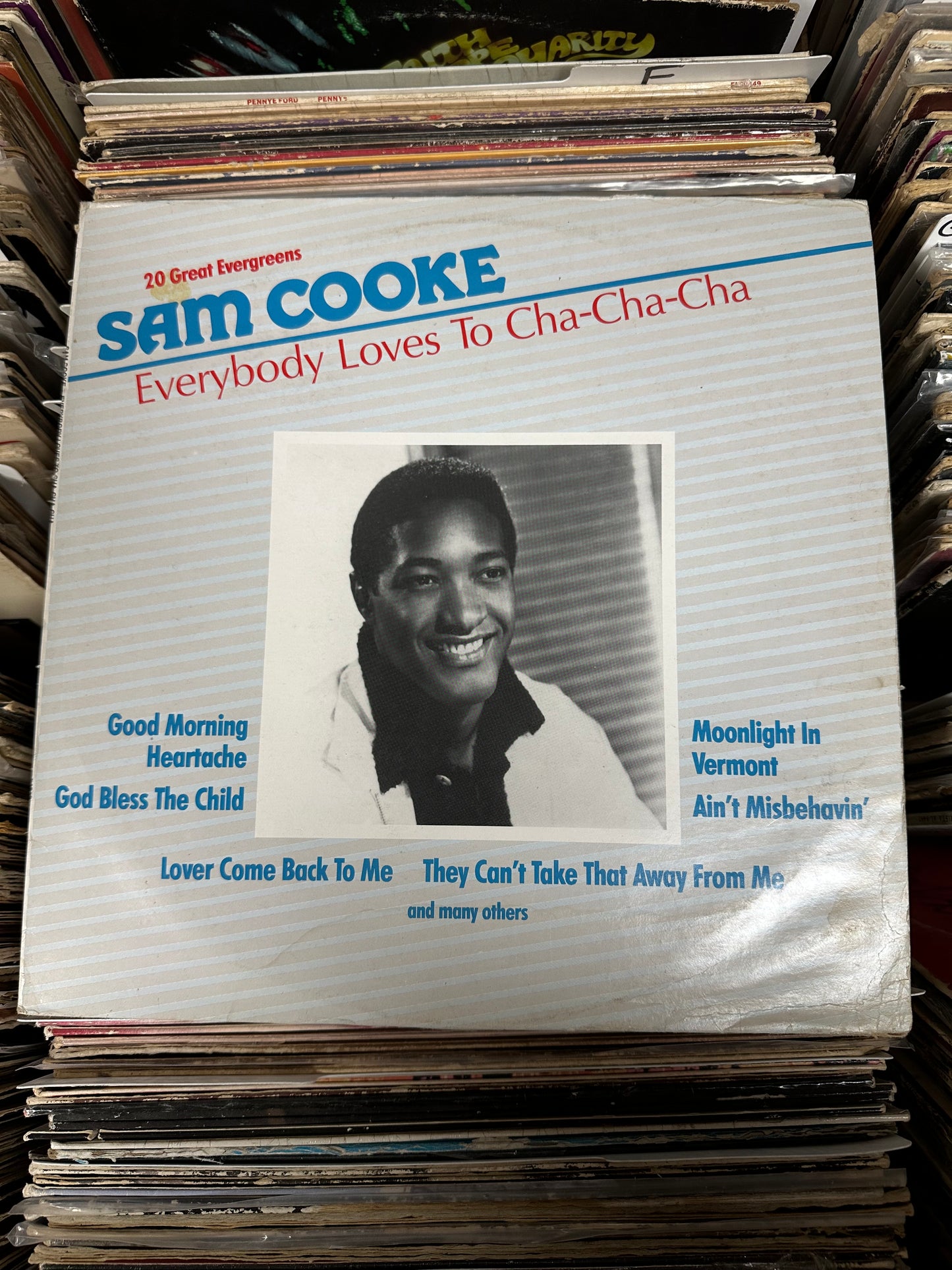 Sam Cooke – Everybody Loves To Cha-Cha-Cha Vinyl LP  34043 VG+/VG