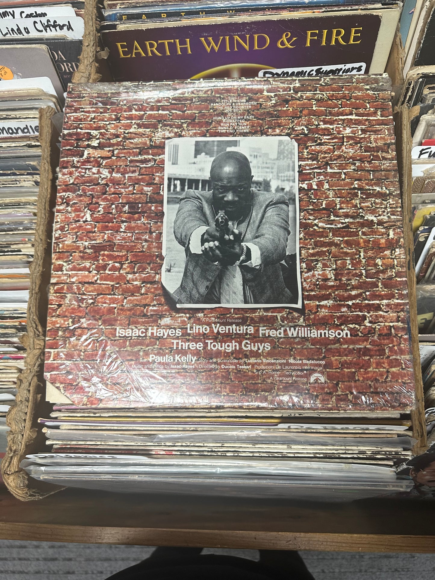 Isaac Hayes ‎– Tough Guys Vinyl LP ENS-7504 Mint/VG+