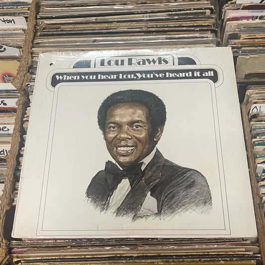 Lou Rawls – When You Hear Lou, You've Heard It All Vinyl Lp