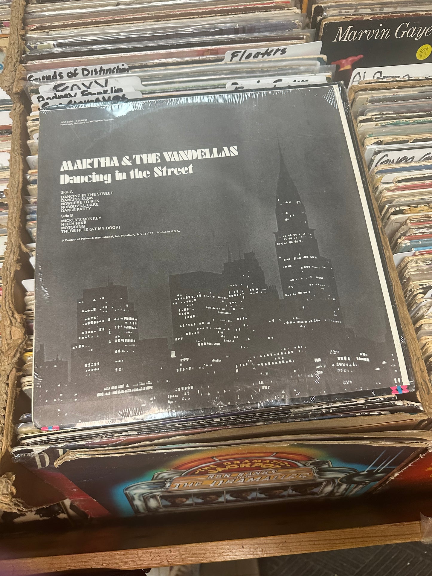 Martha & The Vandellas – Dancing In The Street! Vinyl Lp SPC-3386