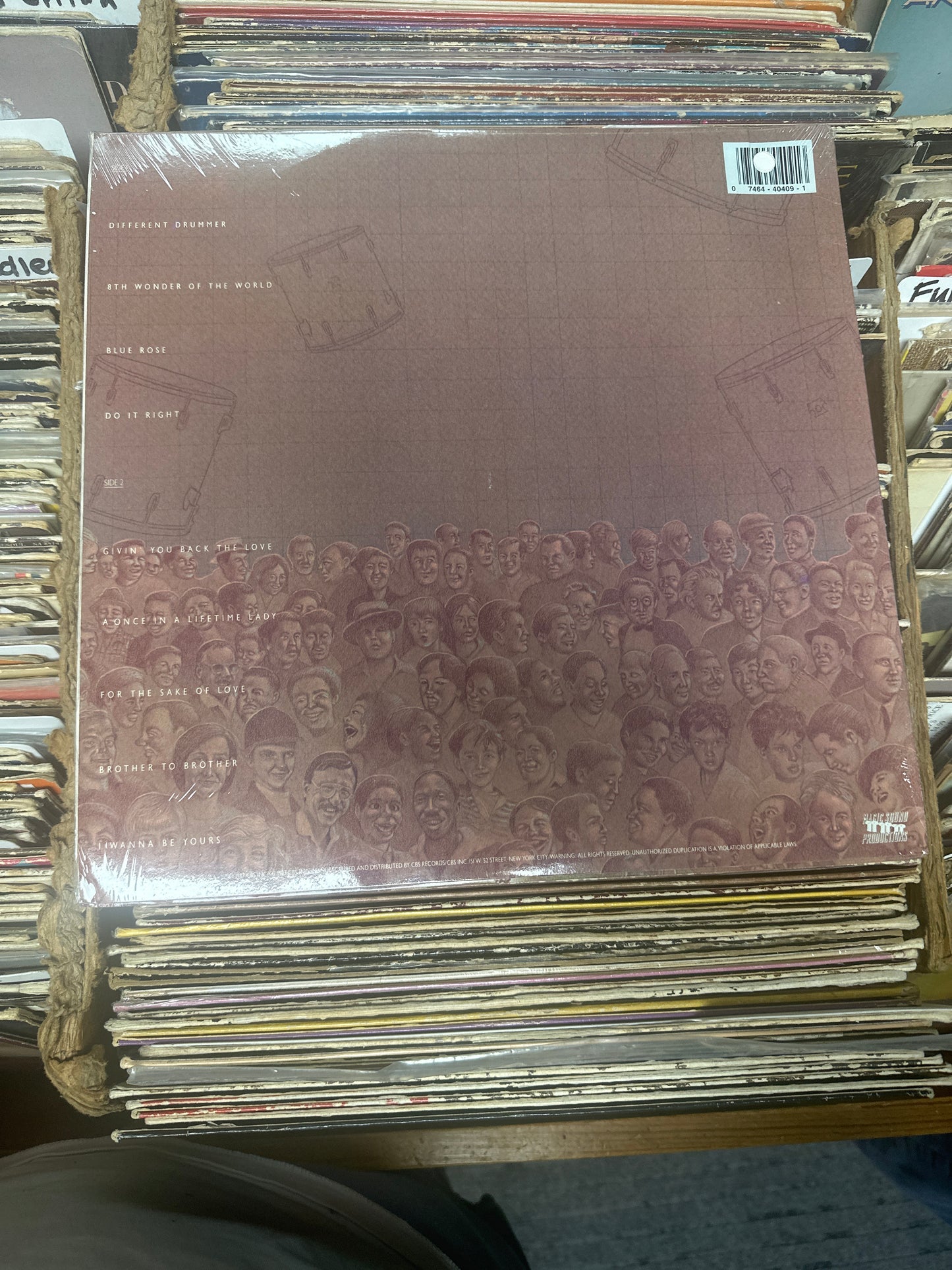 Isley Jasper Isley ‎– Different Drummer Vinyl LP FZ 40409 Near Mint/VG+